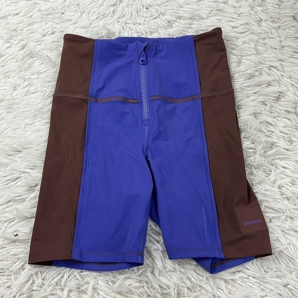 Lululemon Hike to Swim Short 6" Charged Indigo / Dark Oxide / Charged Indigo